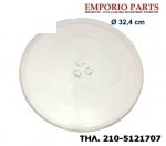 Πιάτο Φούρνου Μικροκυμάτων 32,4 cm με τριγωνική βάση